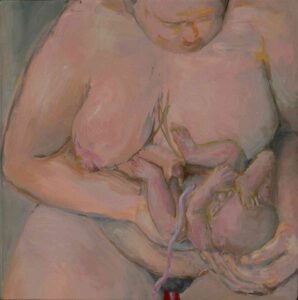 Geburt Mutterschaft Ölmalerei