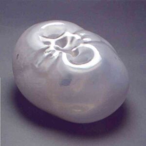 Glasobjekt Glas geblasen Form Glaskunst