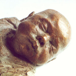 Portrait Baby Babyportrait Bronze schlafen Gesicht