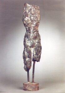 Torso Bronze Mann Kunst